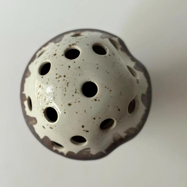 Ceramic 1970’s Mushroom Tea Light Candle Holder For Sale - Image 7 of 7