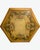 Vintage Italian Florentine Hexagon Coffee Table Hand Painted Gold Gilt Hollywood Regency For Sale - Image 11 of 14