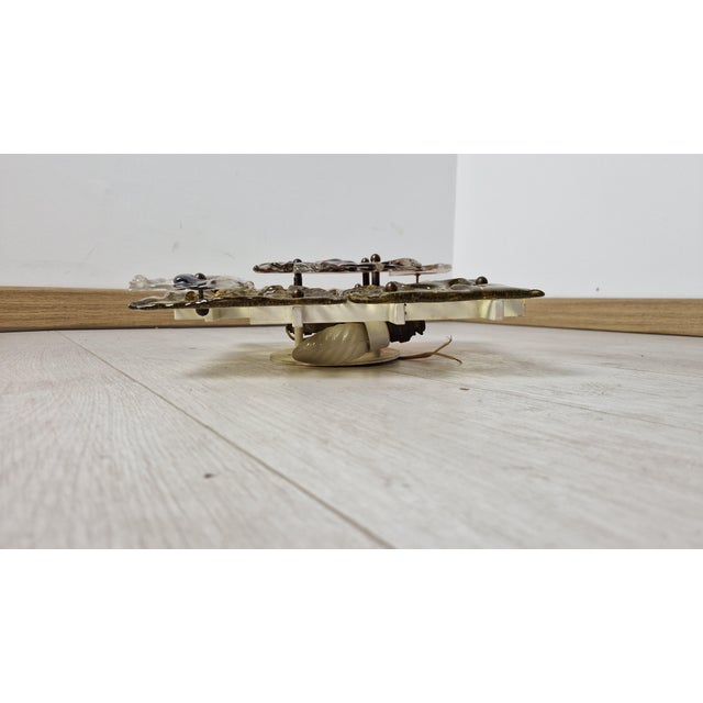 1960s Wall Lamp by Toni Zuccheri for Venini, 1960s For Sale - Image 5 of 15