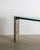 Swedish Contemporary Concrete Desk Console Table in Glass & Metal by Jonas Bohlin for Källemo, 1990s For Sale - Image 3 of 7