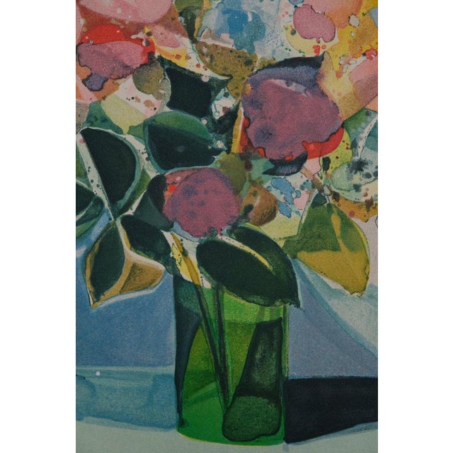 Modern Camille Hilaire, Le bouquet de printemps, Lithograph For Sale - Image 3 of 7
