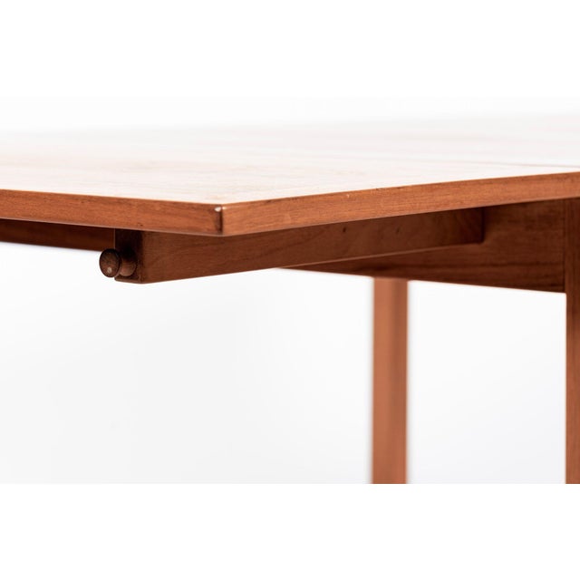 Mid Century Danish Extendable Teak Wood Coffee Table No. 5362 by Borge Mogensen For Sale - Image 12 of 15