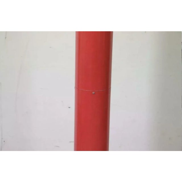 Red Planta ABS Coat Stand with 2 Hangers by Giancarlo Piretti for Castelli / Anonima Castelli, 1970s For Sale - Image 10 of 15