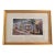 Vintage Marilyn Morris Signed “Charleston’s Rainbow Row” Framed Art Print - 17.25” X 12.5” For Sale