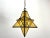 Mid 20th Century 1960s Gold Glass Star Light For Sale - Image 5 of 18