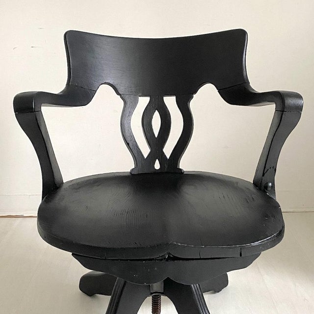 Antique American Office Chair, 1890s For Sale - Image 13 of 18