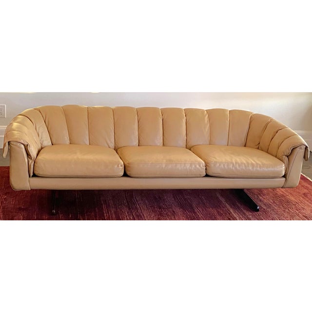Mid-Century Modern Extrememly Rare 3-Piece Scandinavian Modern “Pollux” Sofa Set Designed by Ingmar Relling for Hjellegjerde Møbler and Westnofa, Norway, 1960s For Sale - Image 3 of 18