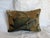 Antique 17th century Flemish verdure tapestry pillow showcasing a softly faded floral and foliate design woven with...