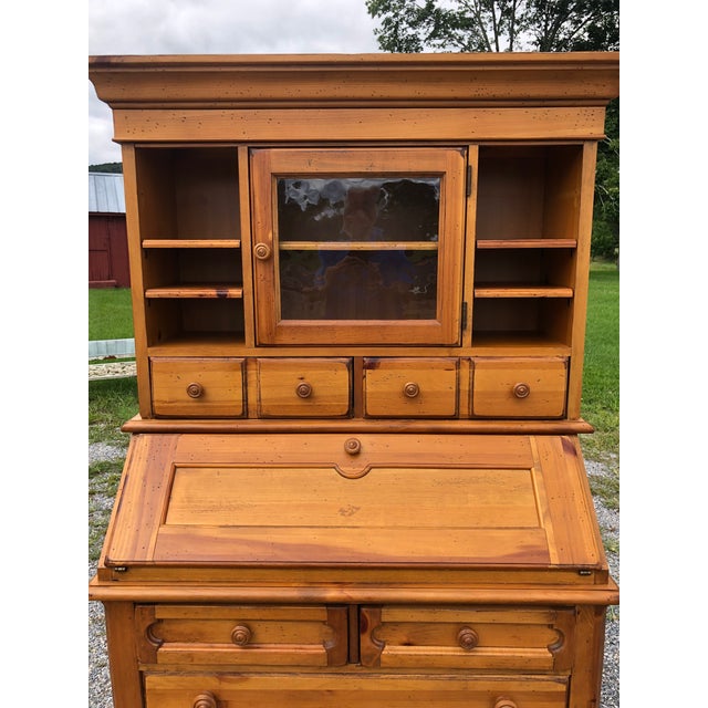 Broyhill Yorkshire Market Pine Secretary Desk Chairish