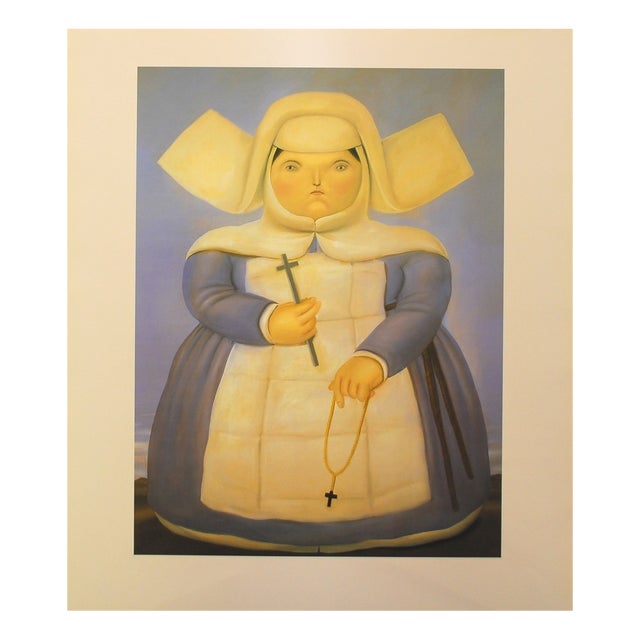 Fernando Botero, Mother Superior, Print For Sale