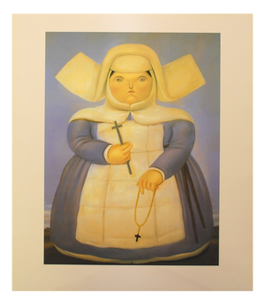 Fernando Botero, Mother Superior, Print