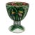 Vintage Chinese Export “Boc Choy Leaf” Porcelain Egg Cup For Sale