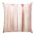 The House of Scalamandré Charlotte Stripe Pillow, Blush For Sale