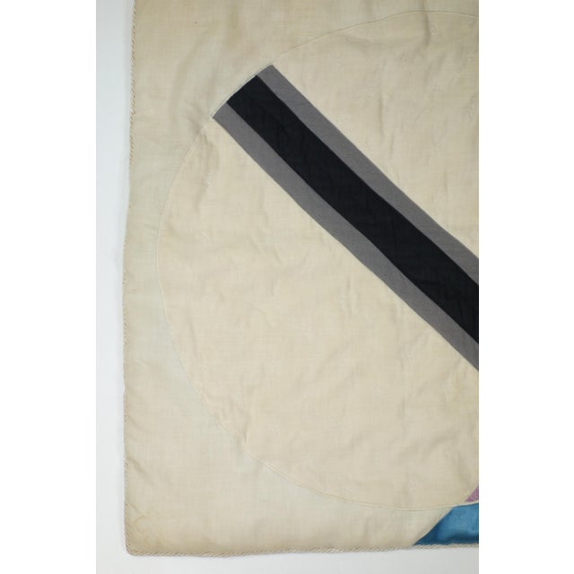 Eugenio Carmi, Italian Abstract Tapestry, 1980s, Silk For Sale - Image 13 of 15