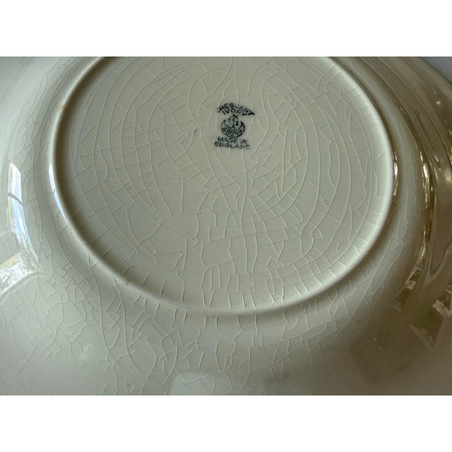 Set of 7 Vintage George Jones & Sons Crescent Hand Painted Salad Plates For Sale - Image 10 of 11