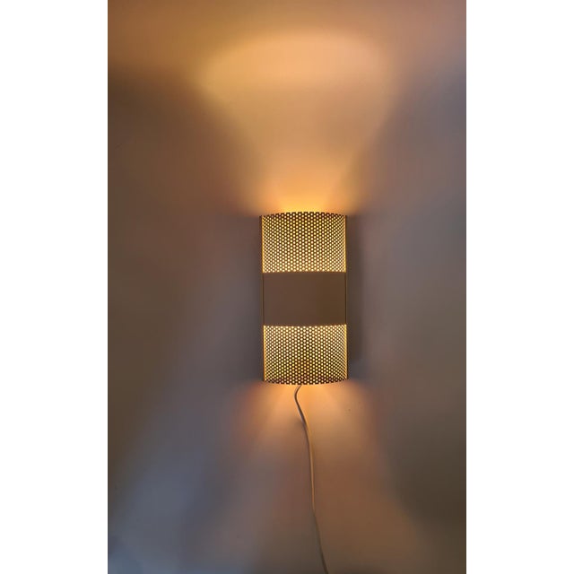 Model 319640 Wall Lamps in Metal from David-GL Belysning, Denmark, 1970s, Set of 2 For Sale - Image 9 of 10