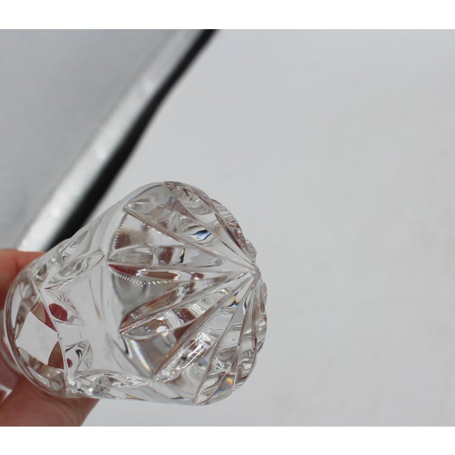 Circa 1900 Anglo-Irish Cylinder Shape Decanter & Stopper For Sale - Image 4 of 5