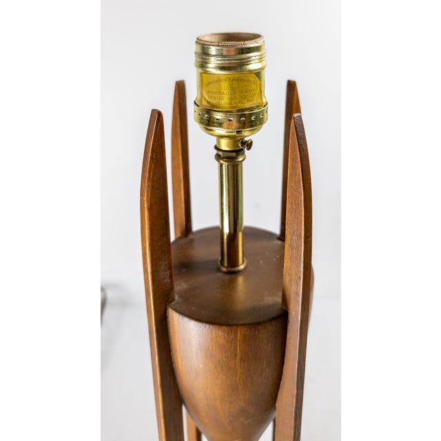 1960s 1960's Mid-Century Modern Table Lamp, Byron Botker for Modeline For Sale - Image 5 of 10