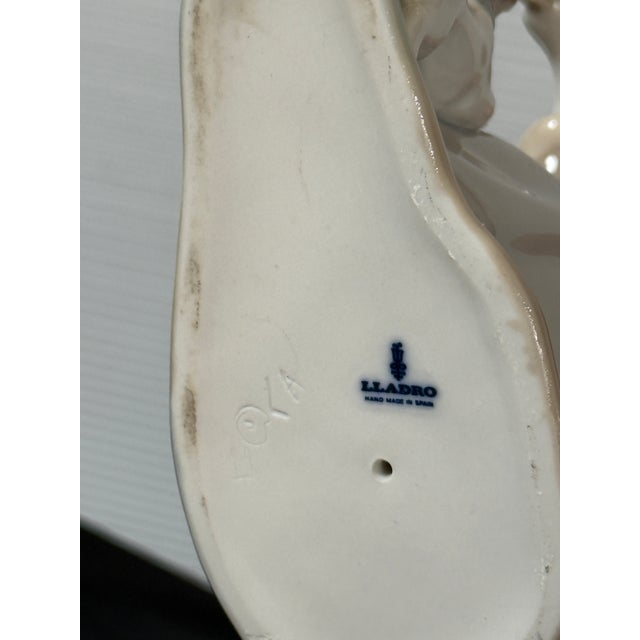 Fulgencio García for Lladró Girl With Goose and Dog Porcelain Figurine, Signed For Sale In San Francisco - Image 6 of 12