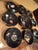 Ceramic Austin Texas Art Pottery Serving Set by Sunyong Chang of Ginko Studios - Set of 9 For Sale - Image 7 of 11