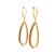 Italian 14k Rose Gold Mother-of-Pearl Diamond Drop Earrings, Pair For Sale In Miami - Image 6 of 10