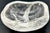 French Modern Carved Rock Crystal Diminutive Organic Bowl For Sale - Image 4 of 6