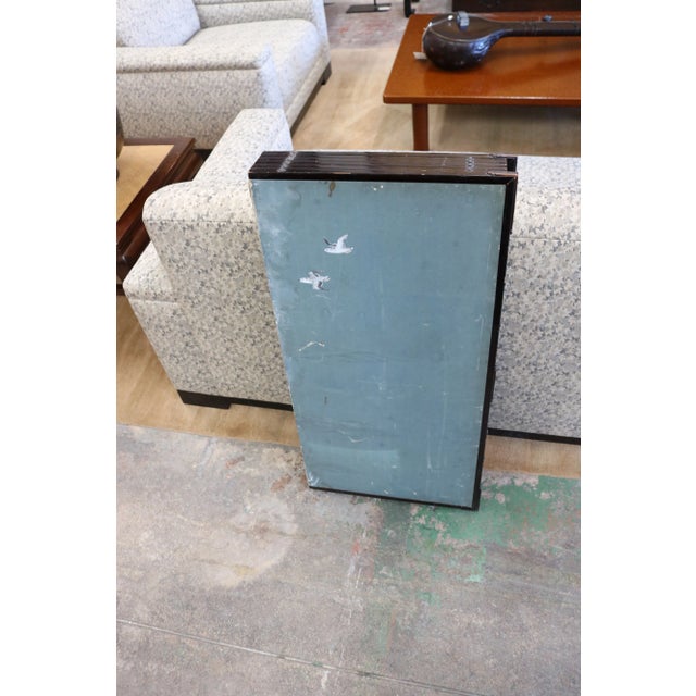 Gold Late 19th Century 6 Panel Folding Screen From Japan For Sale - Image 8 of 10