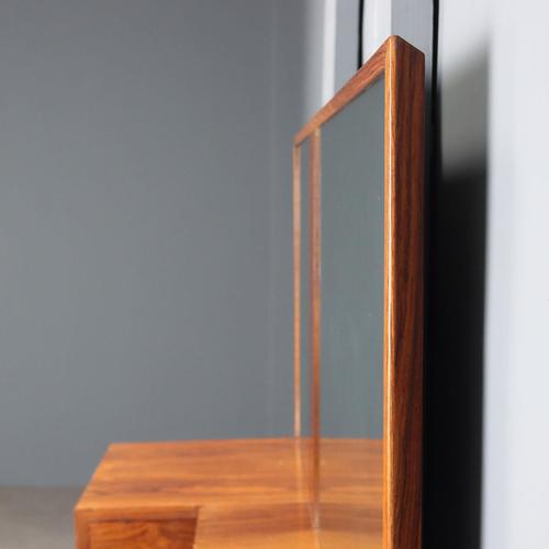 Brown Vintage Dressing Table, 1950s For Sale - Image 8 of 9