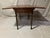 Farmhouse Antique Drop Leaf Table For Sale - Image 3 of 6