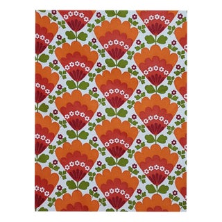 Mid-Century Modern German Fabric Bale for Curtains, 1970s For Sale