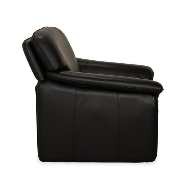 Leather Chair in Black from Lauuser For Sale - Image 12 of 15