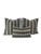 S. Harris Rocket Stripe in the Colorway Platinum Pillow Cover - 20" X 20" For Sale In Portland, OR - Image 6 of 8