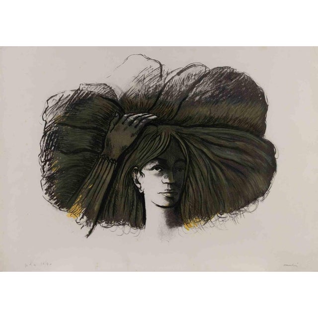 Lithograph on paper. Hand signed and numbered. One of the 20 Artist's Proof. Ver good condition. This piece is attributed...