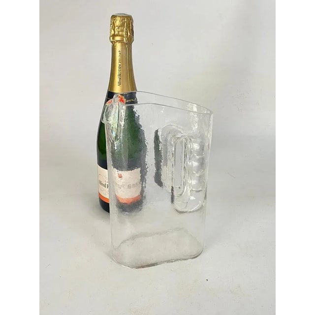 Pitcher and Glasses in Art Glass by Claus Josef Riedel for Riedel, Austria, 1969, Set of 7 For Sale - Image 11 of 12