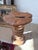 Late 20th Century Organic Live Edge Solid Wood Pedestal Side Table For Sale In San Diego - Image 6 of 12