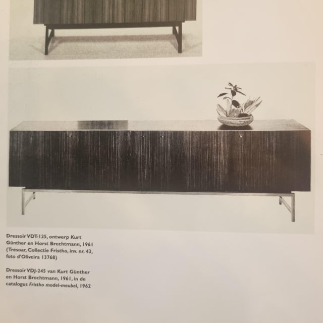 Minimalist Sideboard VDJ-250 by Kurt Gunther and Horst Brechtmann for Fristho Franeker, 1960s For Sale - Image 13 of 18