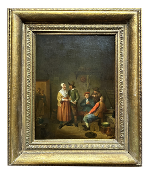 Jacob Akkersdijk, The Doctor, 1843, Oil on Wood