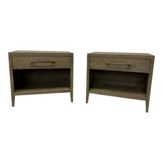Rh French Contemporary Night Stands, a Pair For Sale