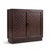Mid-Century Modern Mid-Century Modern Mahogany Basketweave Cabinets Side Tables Att. To Lane - Pair For Sale - Image 3 of 12