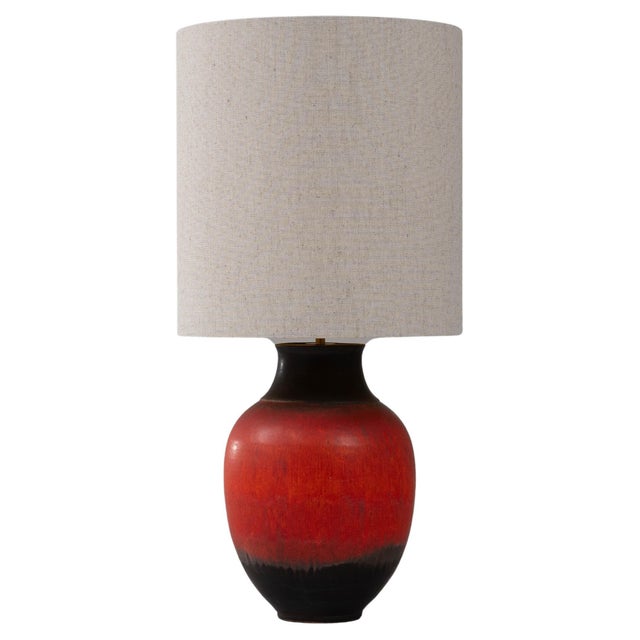 Ceramic 20th Century German Ceramic Table Lamp For Sale - Image 7 of 18