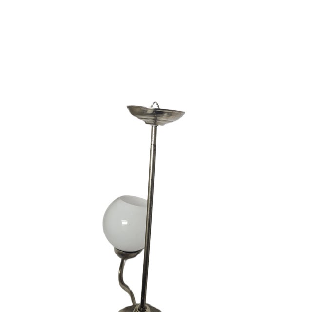 Art Deco Style Chandelier, Poland, 1960s For Sale - Image 10 of 11