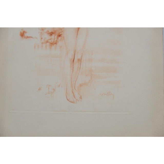 Alméry Lobel-Riche, Femme nue coquette, Etching For Sale - Image 5 of 6