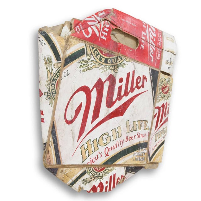 Street Art Tom Pfannerstill, Miller High Life, Trompe l'Oeil Hyperrealism Decay Art For Sale - Image 3 of 4