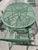 American 1990s Green Metal Patio Table & 4 Rockers For Sale - Image 3 of 9