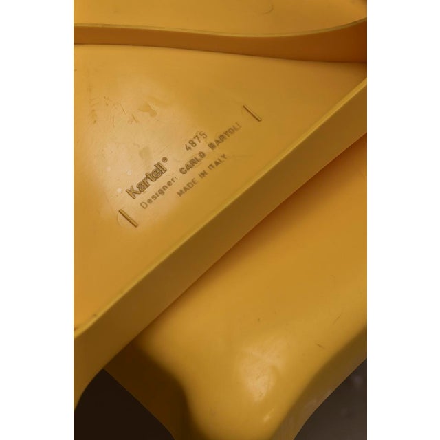 Vintage Chairs by Carlo Bartoli for Kartell, 1970s, Set of 10 For Sale - Image 10 of 11