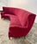 Textile Curved Sofa, Attributed to Ico Parisi, Italy, 1950s For Sale - Image 7 of 9