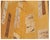 Japanese Screen Byobu Gilt Gold Poems Pair Set of Two Framed Bamboo Fence Morning Glory Flowers For Sale - Image 4 of 17