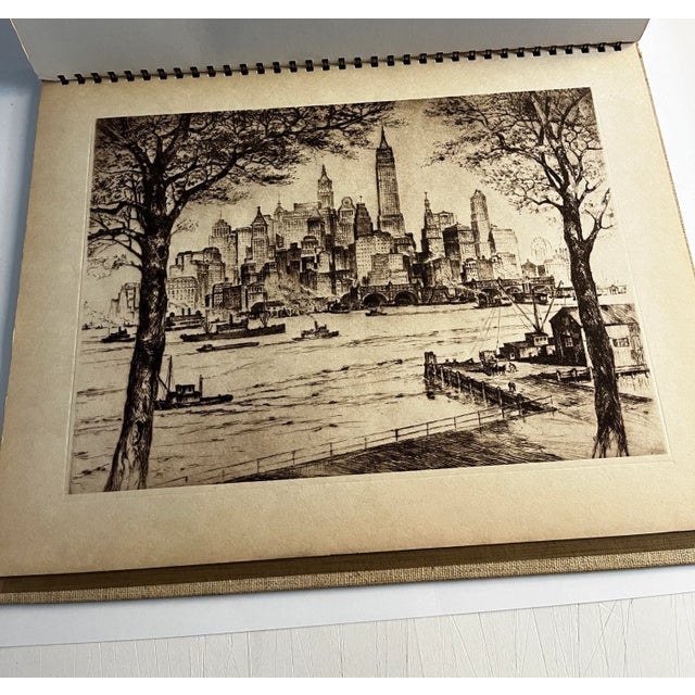 1939 New York in Etchings Book For Sale In New York - Image 6 of 12