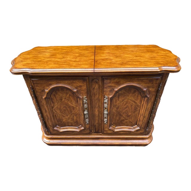 Late 20th Century Drexel Buffet Server on Wheels For Sale