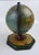 Blue Vintage 1930's Metal Astrological World Globe 6 In For Sale - Image 8 of 11